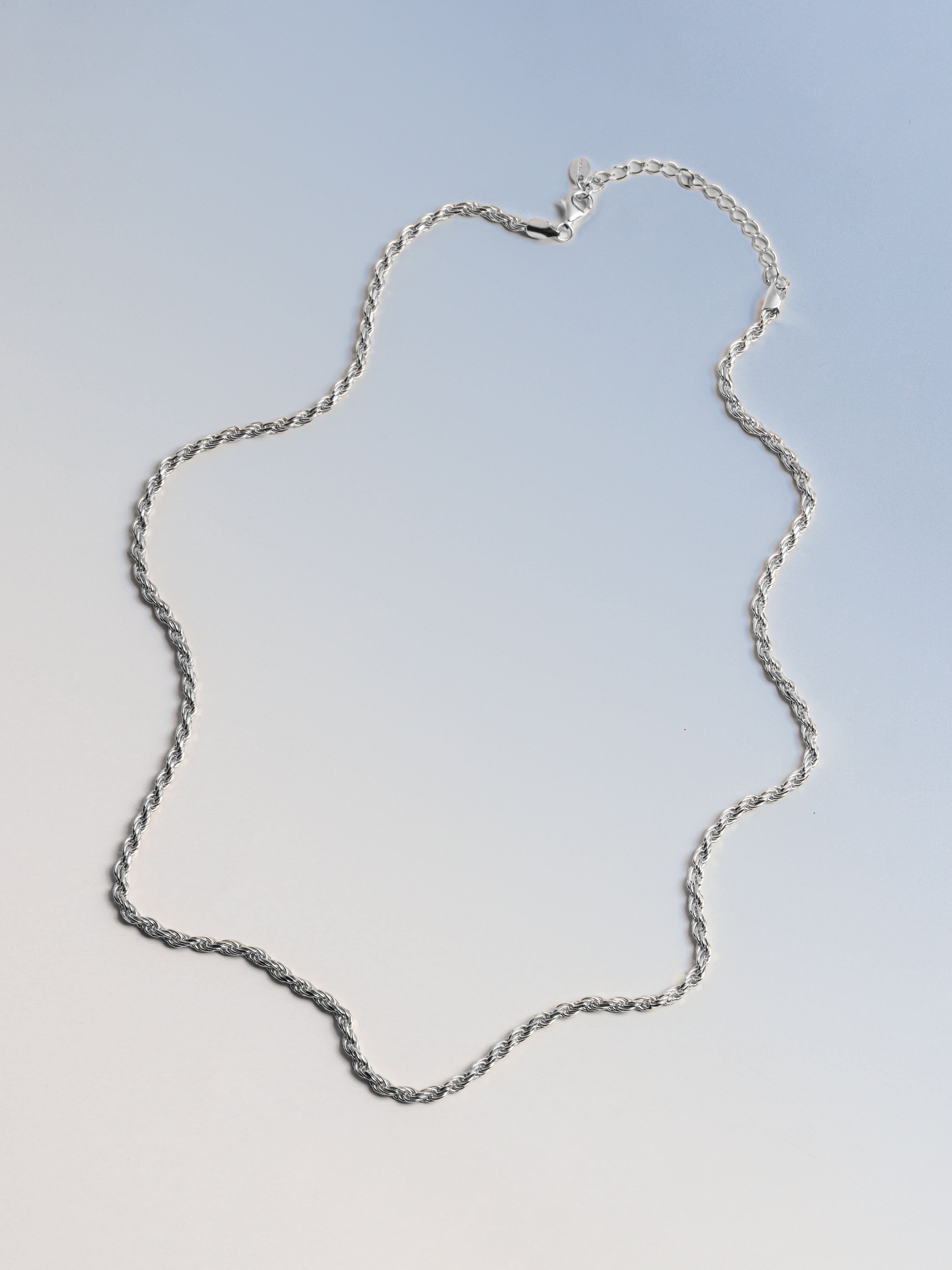 Collana Ataria In Argento 925 - Catena Tonda 1,4mm, Lunghezze Da 35 A 65 Cm, Per Donna E Ragazza